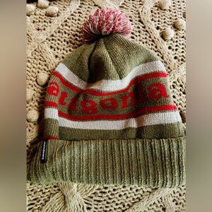 Patagonia beanie. Unisex and one size.